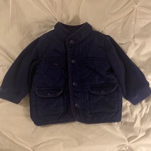 Old Navy toddler 6-12 month navy fleece jacket